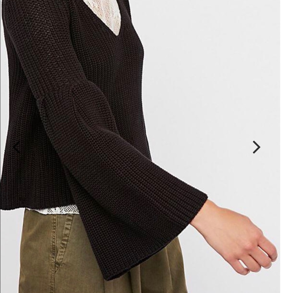 Free People damsel cable knit sweater - Picture 2 of 4